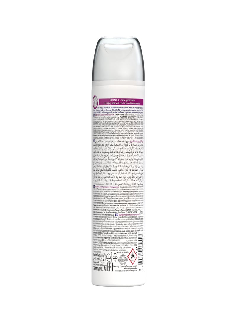 Invisible Antiperspirant Spray 75 ml