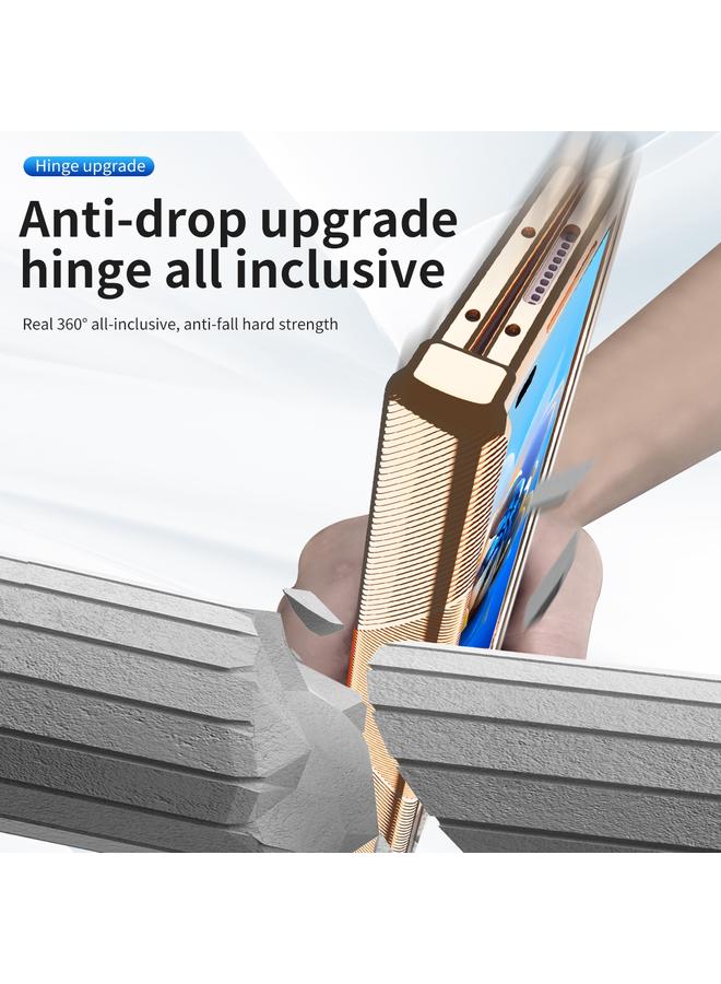 S-TOP Case For Huawei Mate X2 Magnetic Hinges Plating Phone Case with Holder - Image 4