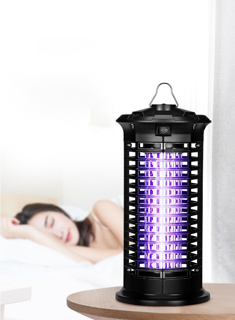 الأزرق جي دبليو مصباح طارد البعوض بالصدمة الكهربائية ، مصيدة حشرات محفز بالضوء UV  - Image 4