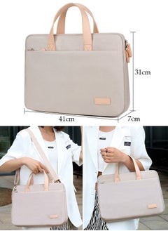 DUNISO 15.6 Inch Laptop Bag Lightweight Computer Bag Travel Business Briefcase Water Resistance Shoulder Messenger Bag for Men and Women Work Office  - Image 2