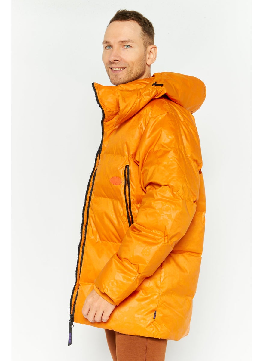 PUMA Men Oversized Fit Training Puffer Jacket, Orange  - Image 3