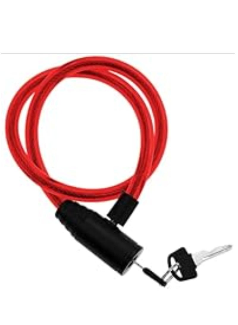 LOWHAT Anti-Theft Lock red - Image 1