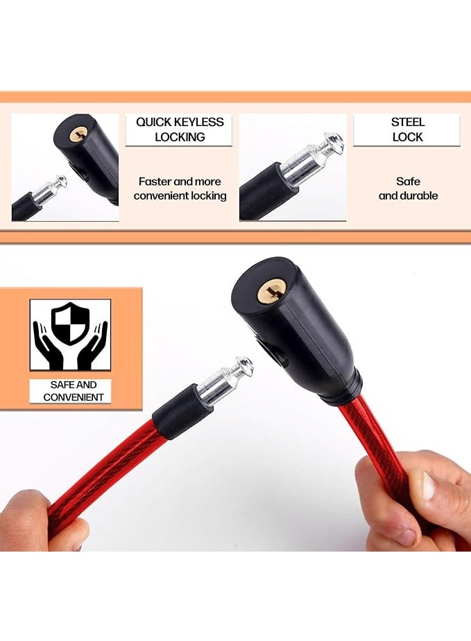 LOWHAT Anti-Theft Lock red - Image 5