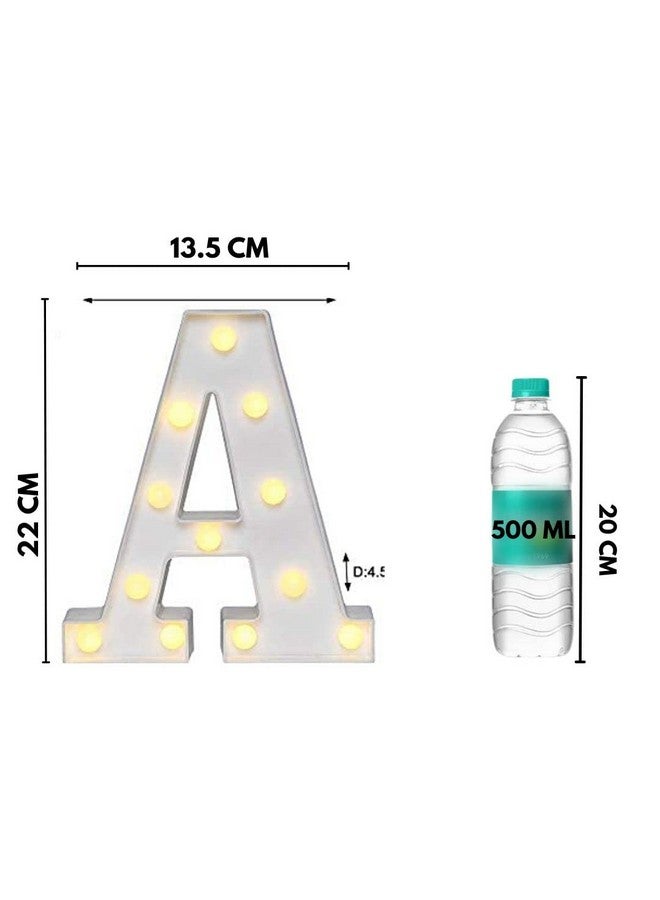 Satyam Kraft SATYAM KRAFT 1 Pcs Marquee Alphabet Letter LED Light | Decorative Name Lamp for Home, Bedroom, Wedding, Birthday, Anniversary & Romantic Gift and Night and Wall Lamp (K, Big) - Image 5