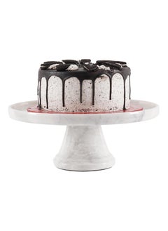 RADICALn adicaln handmade Cupcake Stand White Marble 12"x6" Inch Wedding & Tea Party Cupcake Display Stand - Donut Stand Party Supplies - Cake Stands for Party Décor  - Image 1