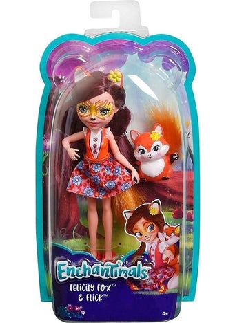 ENCHANTIMALS Character Dolls DVH87 FXM71 Felicity Fox  - Image 4