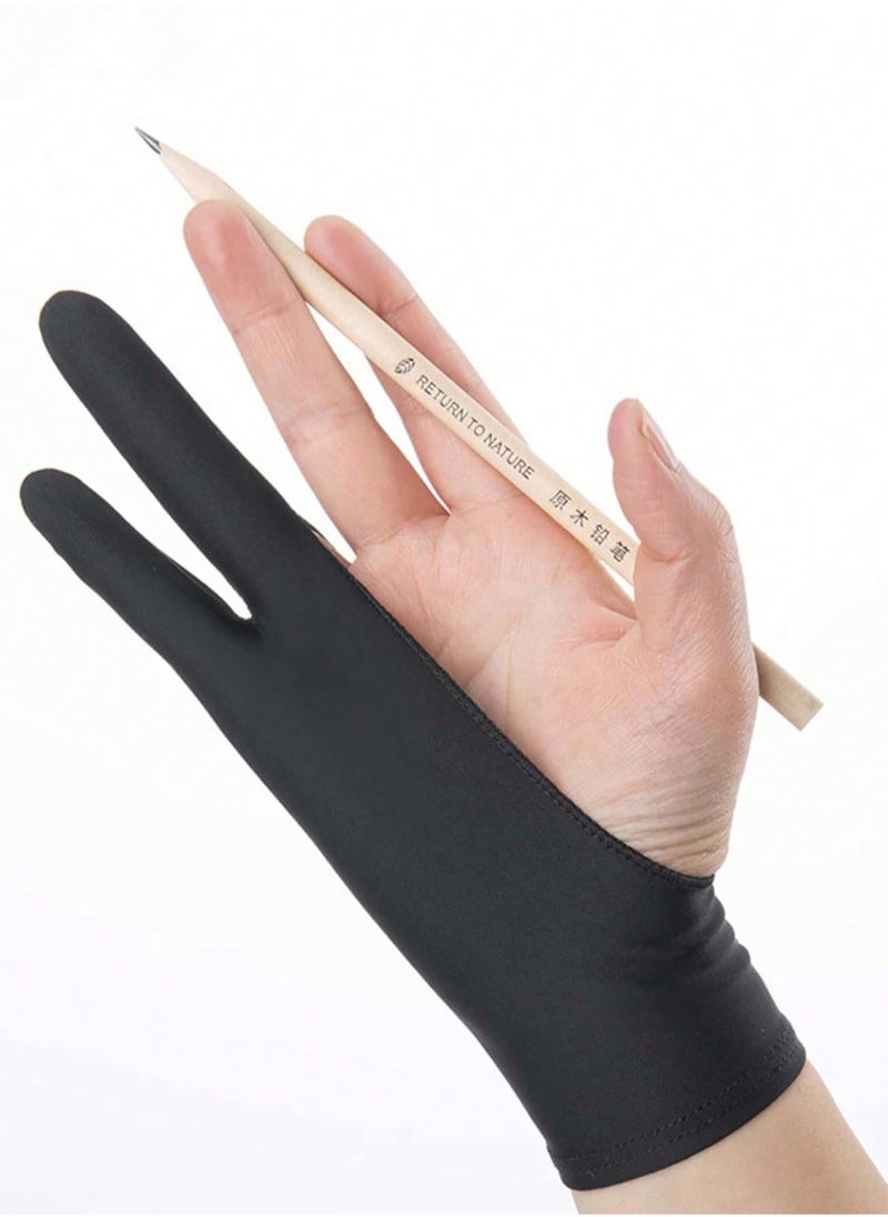 Beauenty - 2-Pack Artist Drawing Gloves - 3-Layer Digital Art Glove with Palm Rejection, Suitable for Left u0026 Right Hand Sketching, Drawing, Inking, and Coloring with Stylus Pen - Image 1
