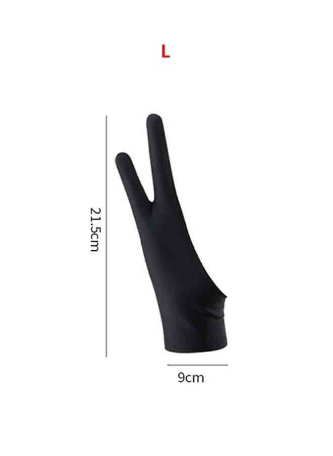 Beauenty - 2-Pack Artist Drawing Gloves - 3-Layer Digital Art Glove with Palm Rejection, Suitable for Left u0026 Right Hand Sketching, Drawing, Inking, and Coloring with Stylus Pen - Image 1
