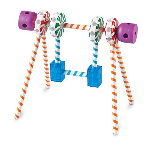 Learning Resources Candy Construction Building Set - 92 Pieces, Ages 4+, Fine Motor Skills Toy, Toddler Preschool, STEM, Gifts for Boys - Image 4
