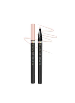 Music Flower Eyeliner Pencolored Matte Liquid Eyeliner Waterproof Smudge Resistant With Precise Tip (Nude)  - Image 1
