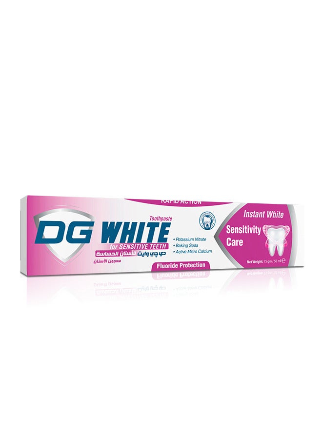 DG DG White - Whitening Toothpaste for Sensitive Teeth 75 gm | Best ...