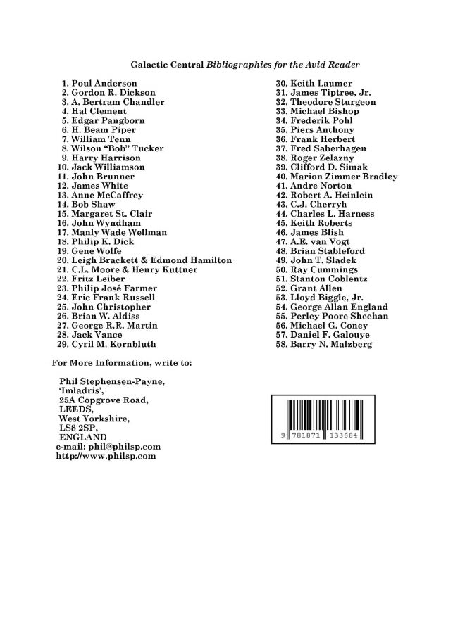 null - Galactic Central Publication Philip K. Dick: Metaphysical Conjurer: A Working Bibliography - Image 1