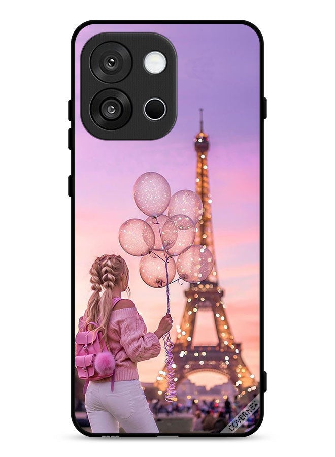 Covernex OnePlus 13s Protective Case Cover Girl Holding Balloons - Image 1