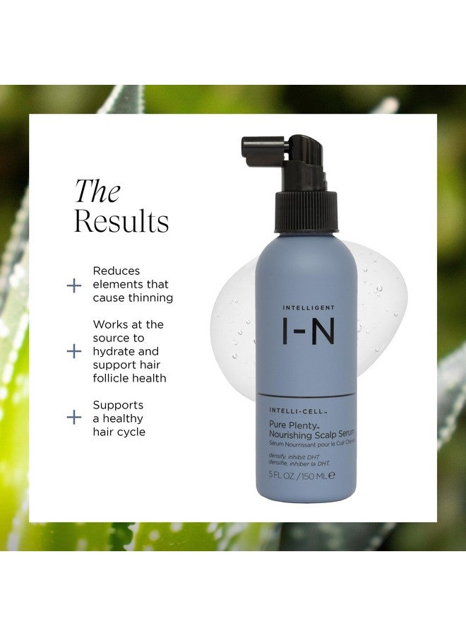 Pure Plenty Nourishing Scalp Serum, Advanced Hair Cycle Support for Fuller, Stronger Hair, Vegan, 5 Oz
