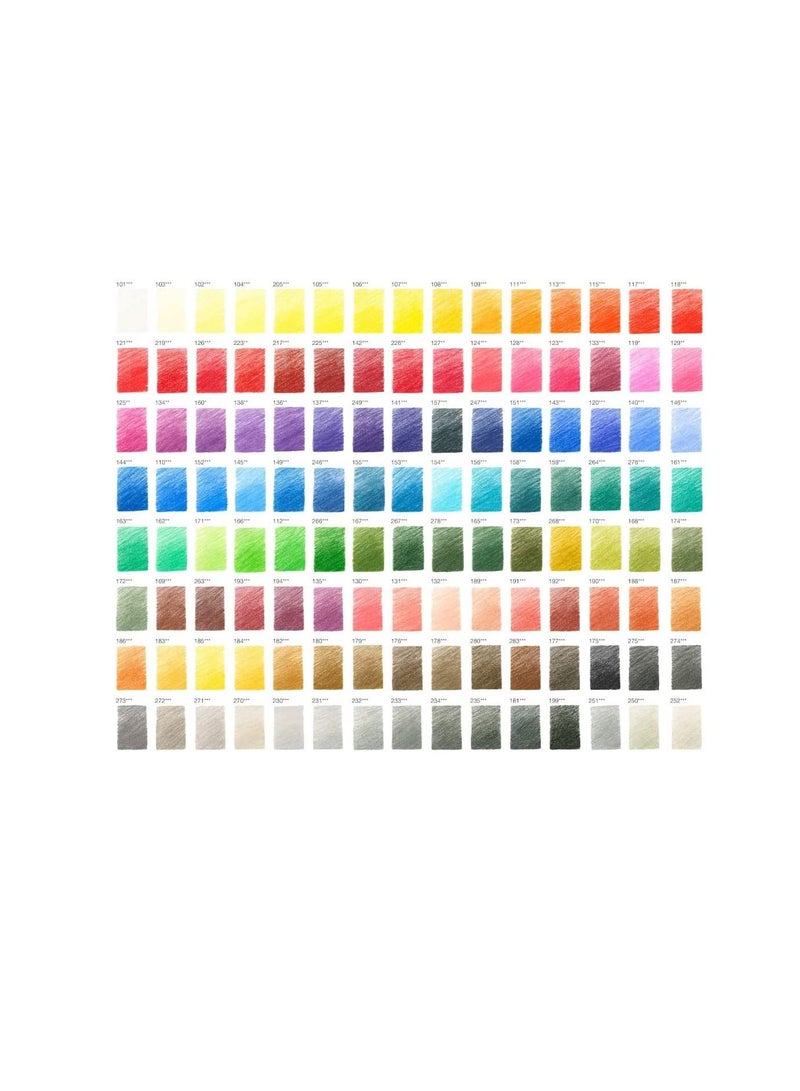 FABER-CASTELL Faber Castell Polychromos Artists Color Pencils 120 Color In A Flat Metal Tin, Assorted, 110011 - Image 3