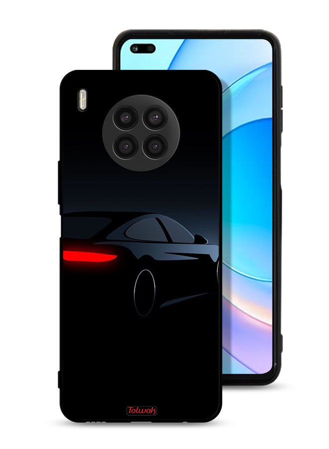 Tolwak Honor 50 Lite Protective Case Cover Dark Car - Image 1