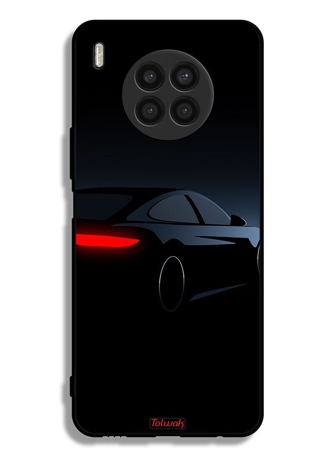 Tolwak Honor 50 Lite Protective Case Cover Dark Car - Image 2