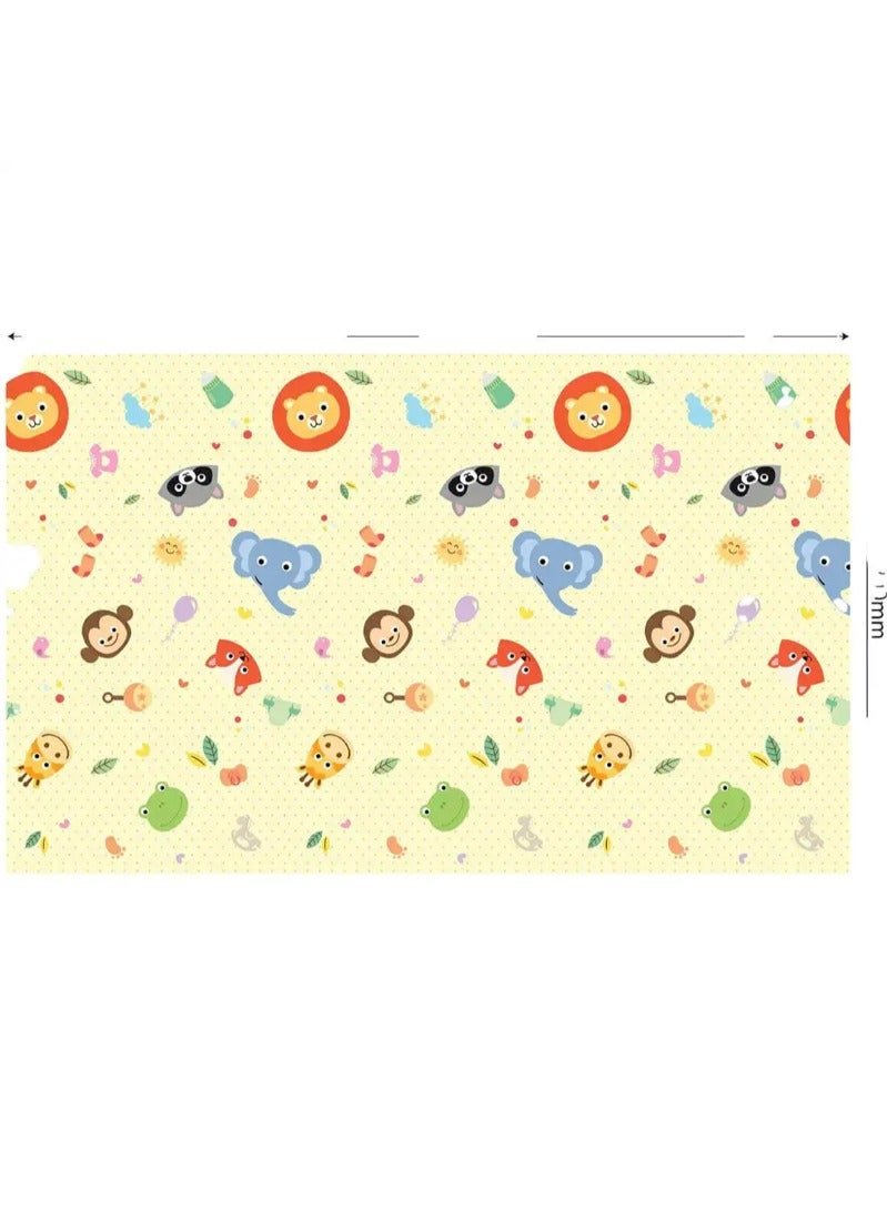 Sunta حصيرة رول للأطفال بطبعة حيوانات من سونتا