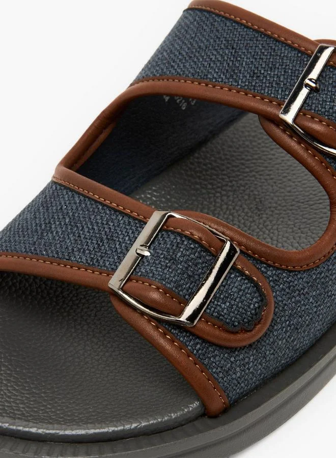 LBL By Shoexpress GREY Men Slip On Comfort Sandals for Men | Best Price UAE