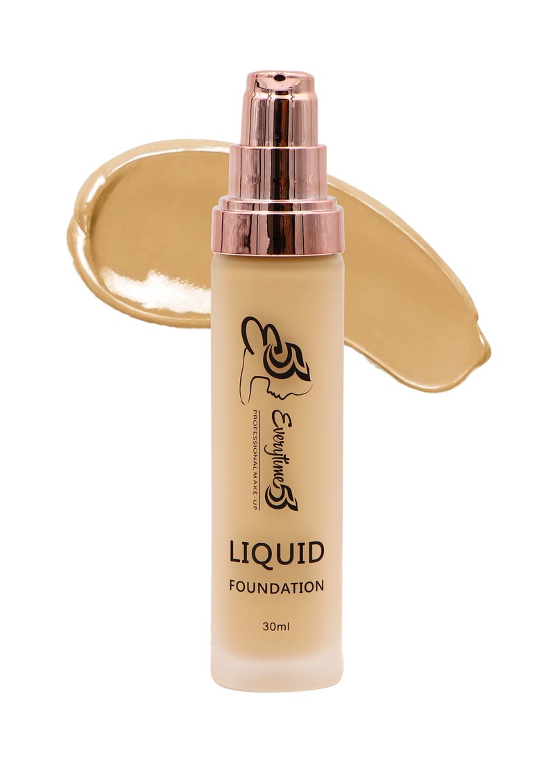 Everytime53 Women's Full Coverage Liquid Foundation 30ml - RG03 - Image 2