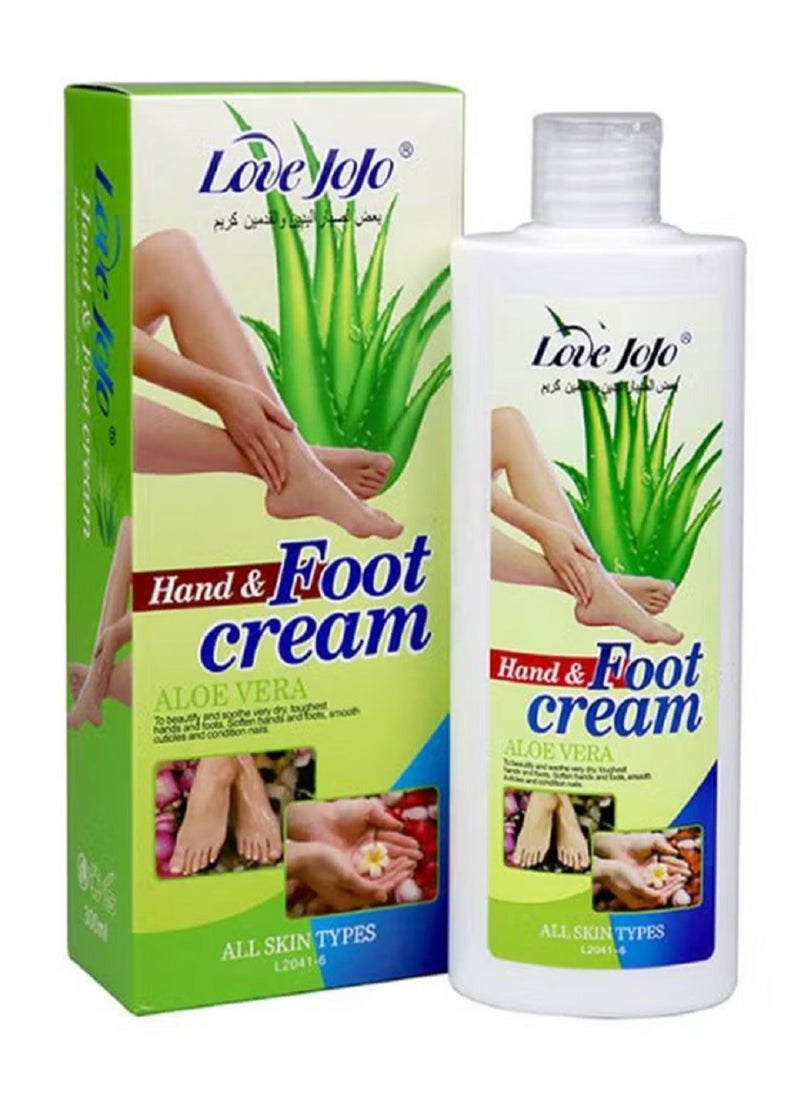 Love JoJo Aloe Vera Hand And Foot Cream 300ml 