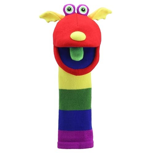 The Puppet Company ECO Knitted Sunny Hand Puppet PC007401 - Image 1
