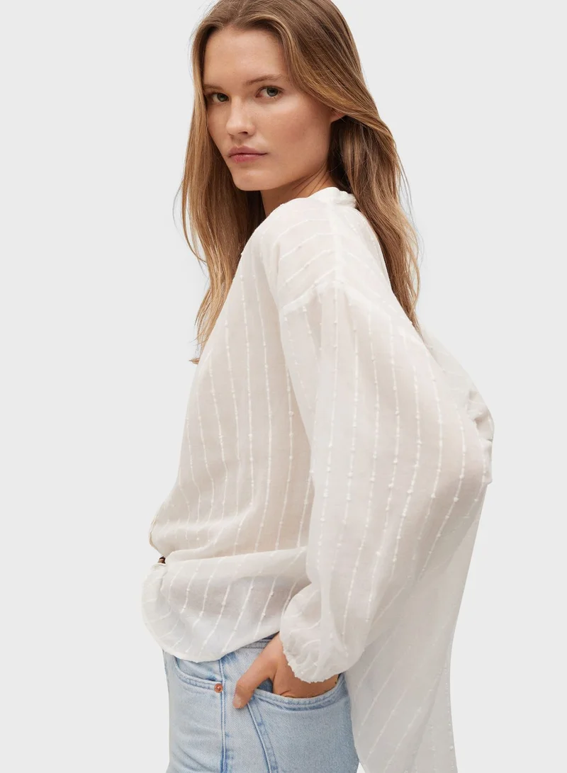 MANGO Tailored Shirt