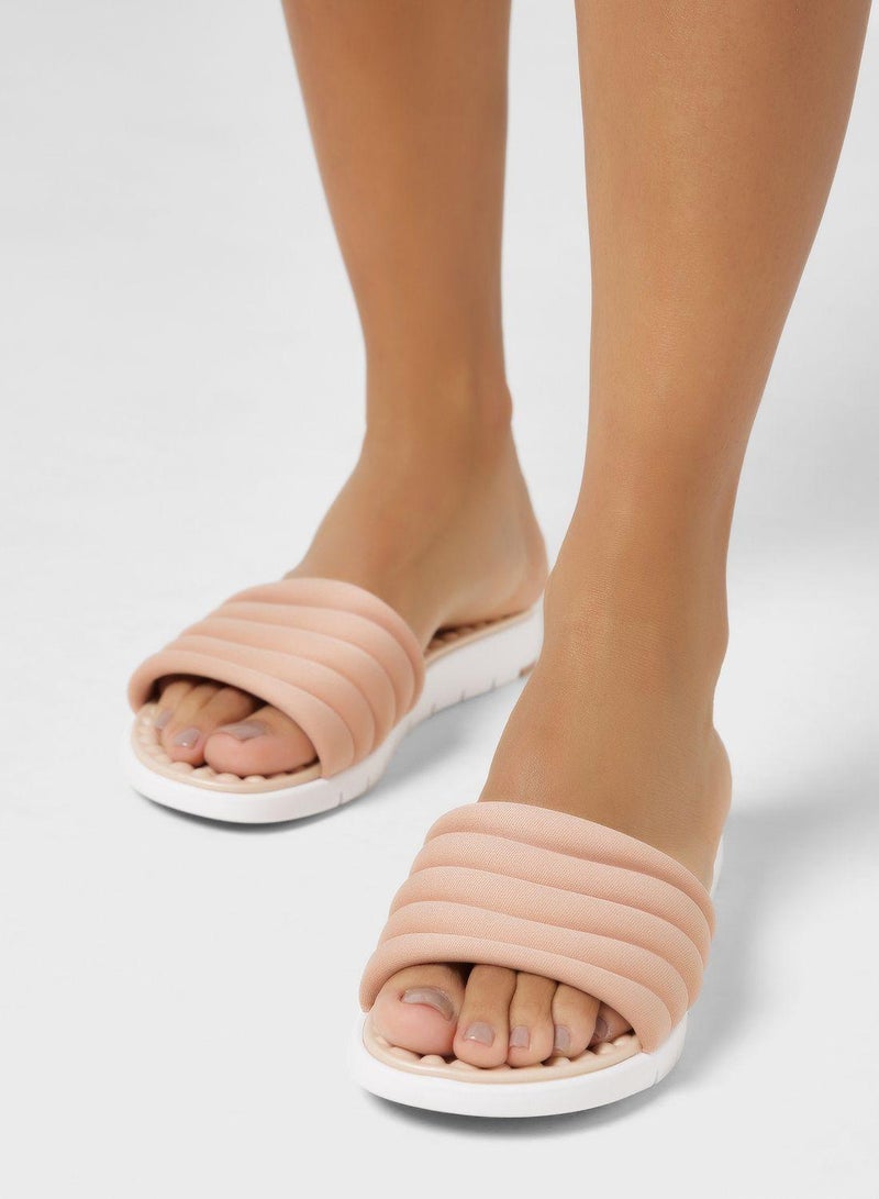 مودار صنادل مسطحة للنساء - صنادل مسطحة أنيقة ونعال مسطحة مريحة للسيدات - Image 5