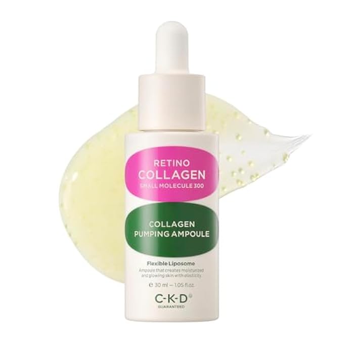 CKD Guaranteed CKD Retino Collagen Pumping Ampoule – Firming & Pore-Refining Facial Serum for Skin Elasticity. Enhances Collagen, Improves Skin Texture & Tone, Strengthens Skin Barrier, Korean Skincare, 1.01 fl oz - Image 1