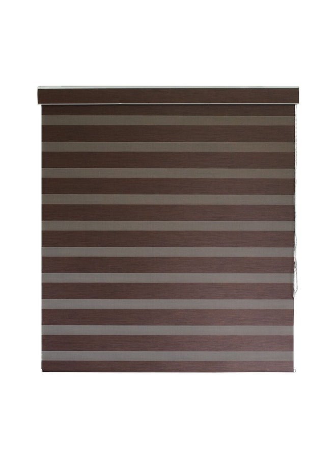 Zebra Blinds - ZEBRA BLINDS Polyester Blinds for Windows,Coffe,W150XH130CM - Image 1