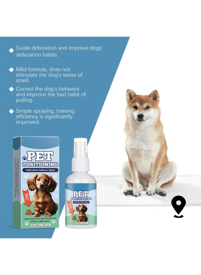 YEGBONG Pet Positioning Defecation Inducer Spray, Dog Potty Training Liquid - Indoor Outdoor Defecation Inducer for Daily Use - 50ml - Image 5