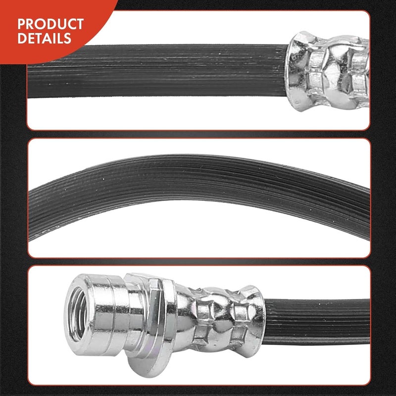 A-Premium Brake Hydraulic Hose for Honda Accord 2003-2007 - Image 5