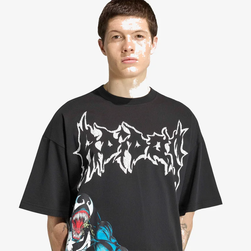 Adidas Originals  adidas Marvel VENOM Graphic T-Shirt for Men | Best Price UAE