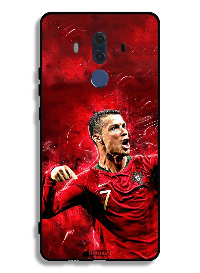 Tolwak Huawei Mate 10 Pro Protective Case Cover Cristiano Ronaldo - Image 2