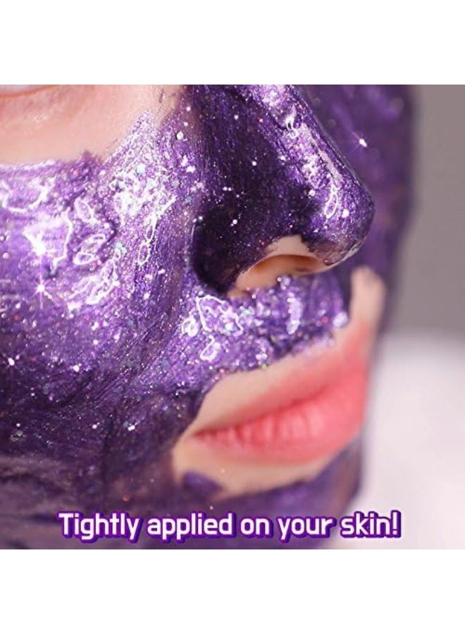 Purederm قناع بيو ديرم جالاكسي دايموند غليتر بنفسجي 10 جرام (0.35 أونصة) - Image 3