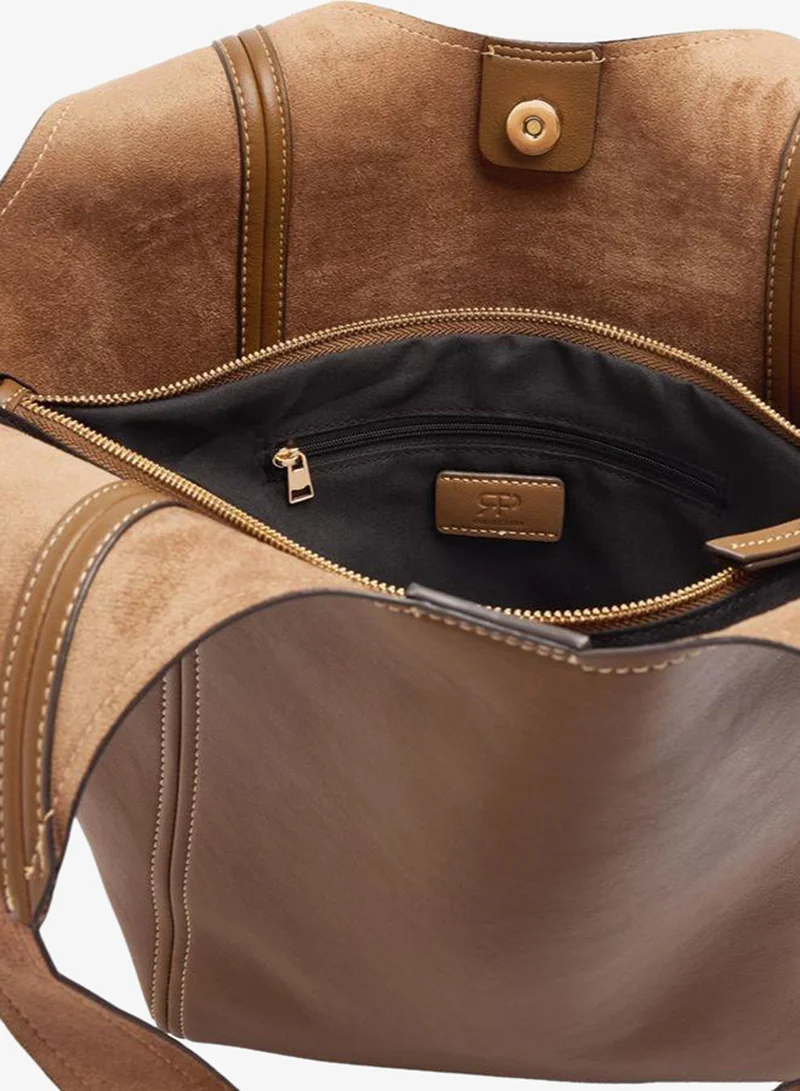 Parfois Brown Prado Set Shopper Bag for Women | Best Price UAE