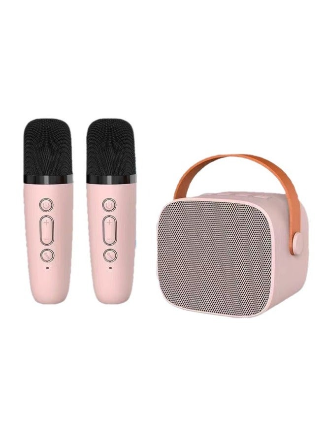 Neutral Bluetooth Speaker Microphone Integrated Music Outdoor Live Broadcast Home Children's K Song With Microphone Portable Small Sound - Image 5