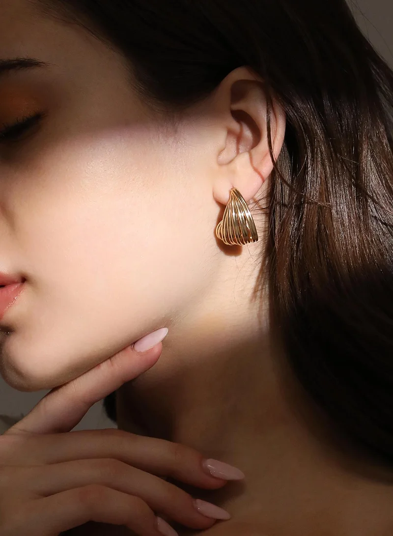 سوهي Women's The Ripple-Swirl Drop Earrings