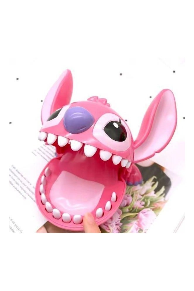 Stitchh Teeth Snap Game – Funny Reaction Toy for Kids (Pink Edition) - Image 1