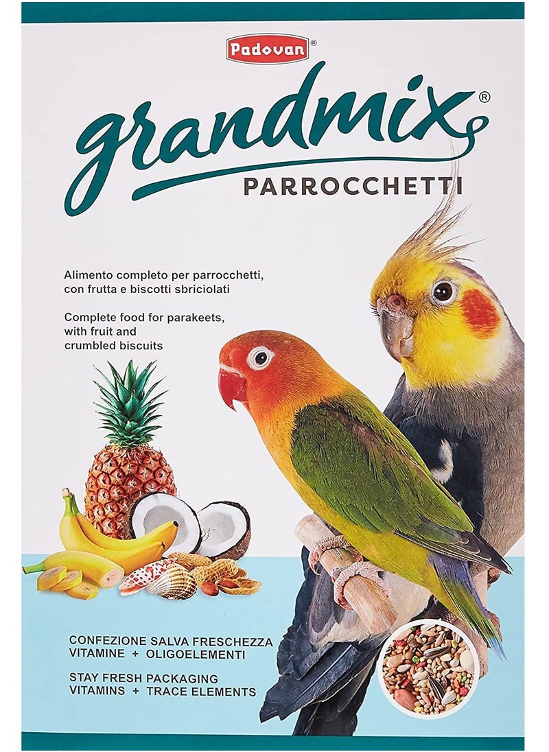 Padovan - Grandmix Parrocchetti Bird Food 850G - Image 1