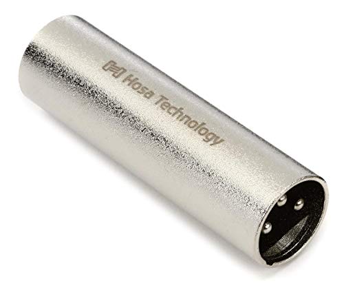 Hosa GXX-144 Male Gender Changer Adaptor, XLR3M to Same - Image 3