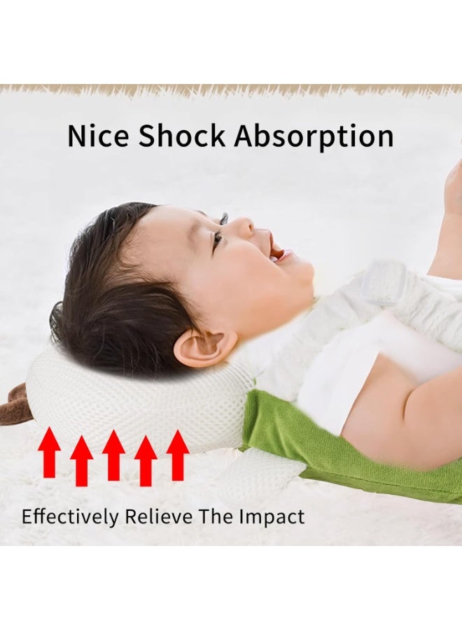 Adjustable Baby Head Protector Backpack with Soft Padding & Elastic Carrier for Toddlers - Image 1
