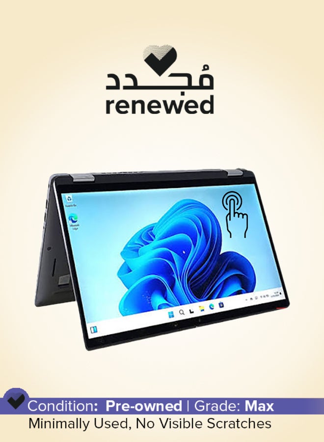 DELL Renewed -Latitude 7410 Laptop With Full HD 14-Inch Display/Core i7-10610U/16GbRAM/256Gb SSD/Intel UHD graphics/Windows 10/ English-Arabic Black English/Arabic Carbon fiber - Image 1