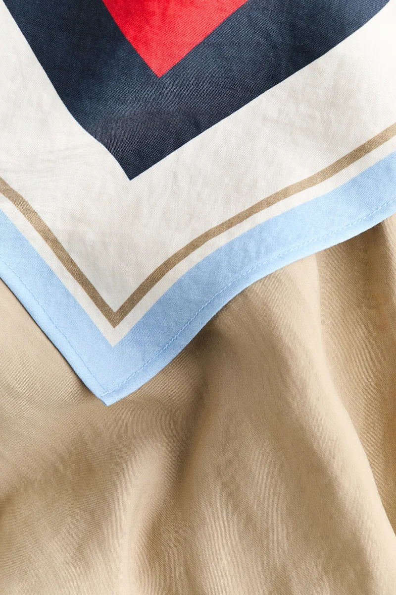 H&M  Bubble-hem jacket with scarf for Women | Best Price UAE