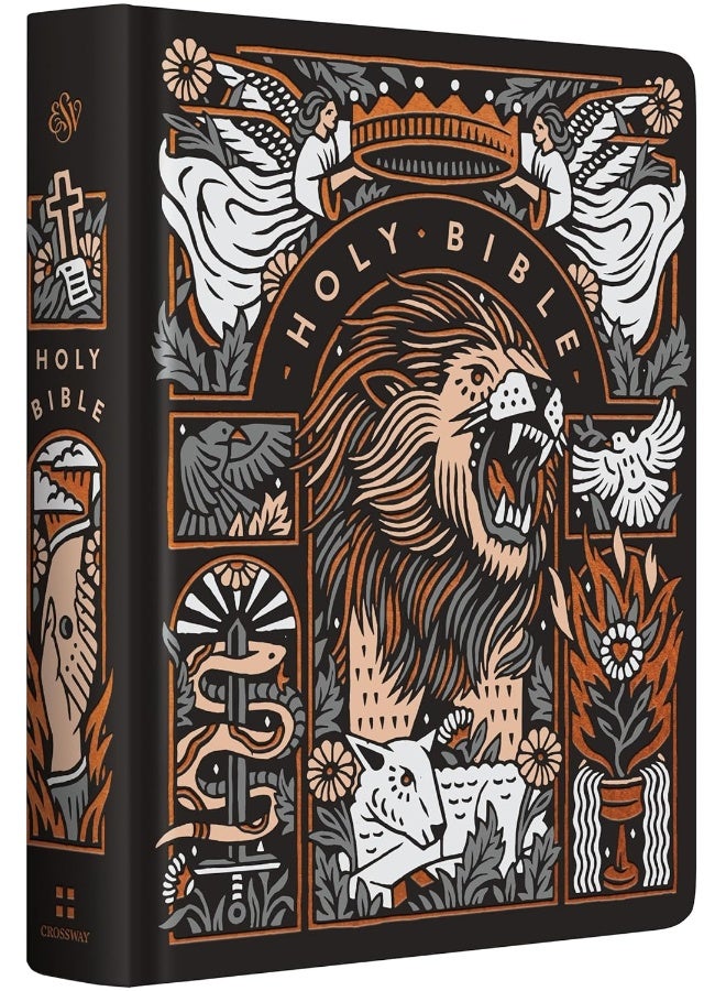 ESV Journaling Study Bible, Artist Series (Cloth Over Board, Joshua Noom, the Lion and the Lamb) - Image 1