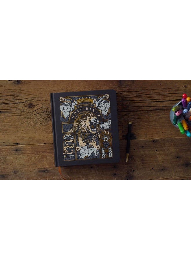 ESV Journaling Study Bible, Artist Series (Cloth Over Board, Joshua Noom, the Lion and the Lamb) - Image 2