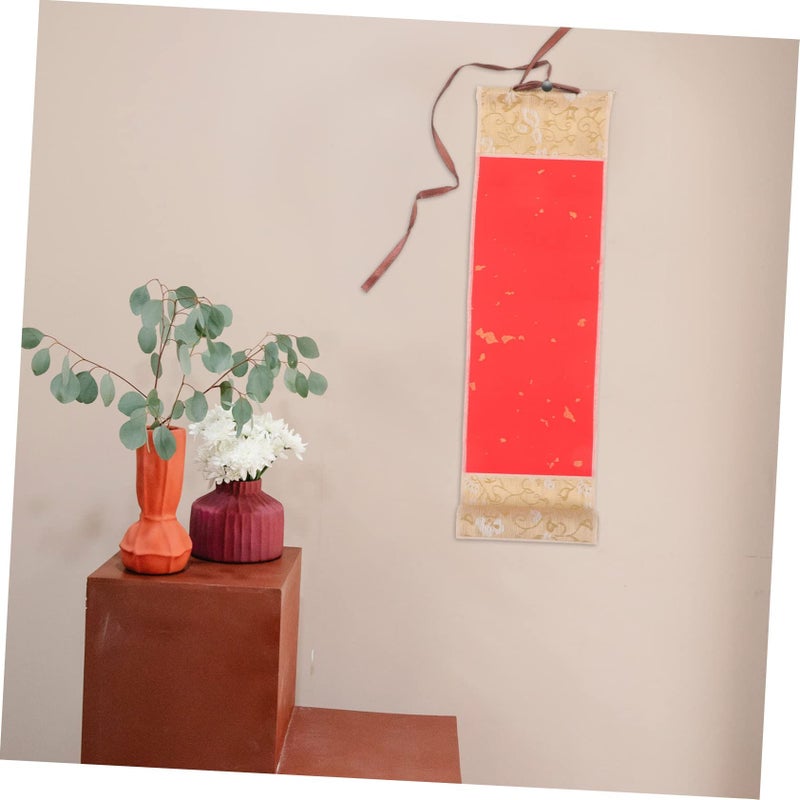 Chinese Calligraphy Art Scroll Blank Paper Zen DIY Painting Wall Decor 12x36 Inch - Image 4