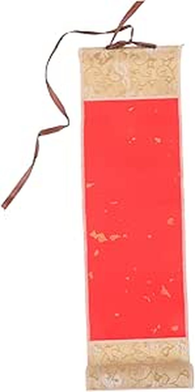 Chinese Calligraphy Art Scroll Blank Paper Zen DIY Painting Wall Decor 12x36 Inch - Image 1