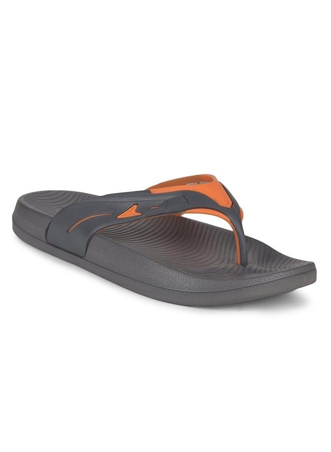 Power Bay M Men's Dark Grey Flip Flops - 8 UK (8712067) - Image 1