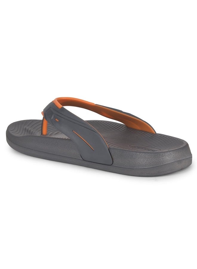 Power Bay M Men's Dark Grey Flip Flops - 8 UK (8712067) - Image 3